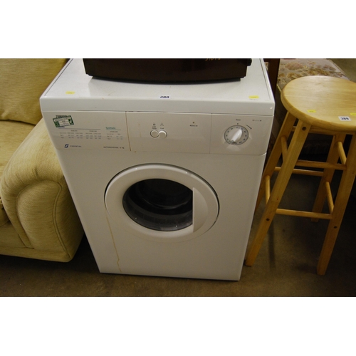 388 - ZANUSSI ESSENTIAL AUTO REVERSE 6KG TUMBLE DRYER