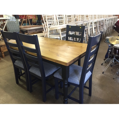 520 - DINING TABLE AND 4 CHAIRS