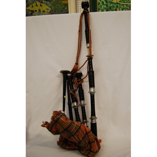 218 - SET OF BAGPIPES