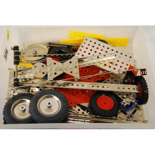 378 - BOX OF MECCANO