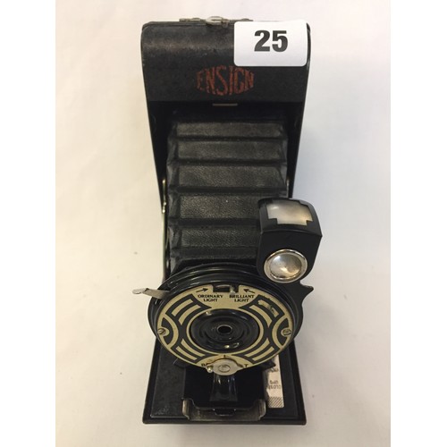 25 - ENSIGN FOLDING CAMERA