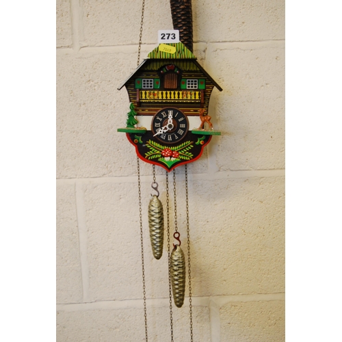 273 - BAVARIAN CUCKOO CLOCK