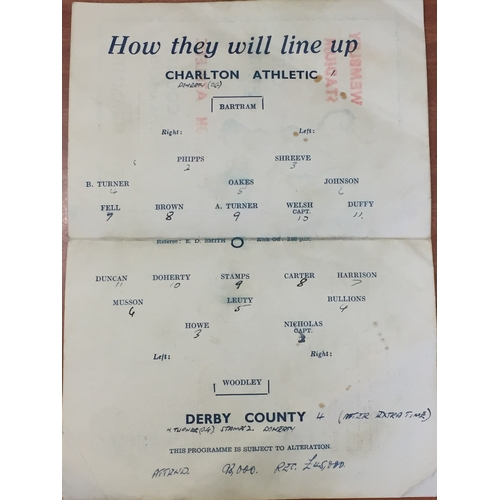 373 - 1946 FA CUP FINAL PROGRAMME