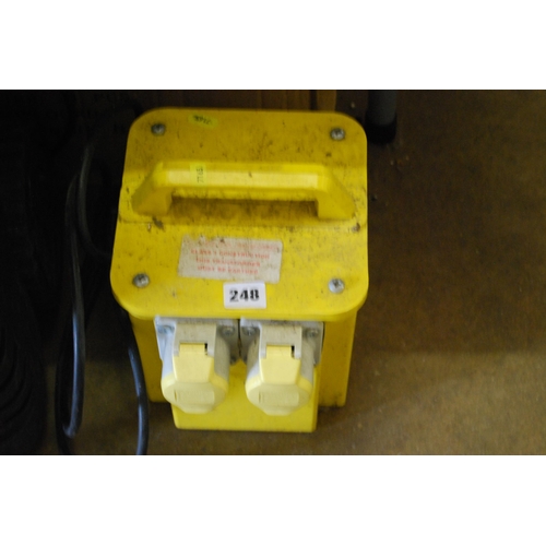 248 - 110v TRANSFORMER