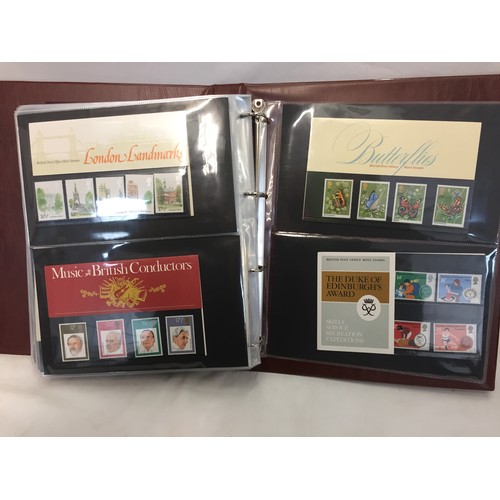 321 - 9 ALBUMS OF ROYAL MAIL FIRST DAY COVERS (APPROX 588)