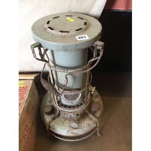 351 - VINTAGE ALADDIN PARAFFIN STOVE