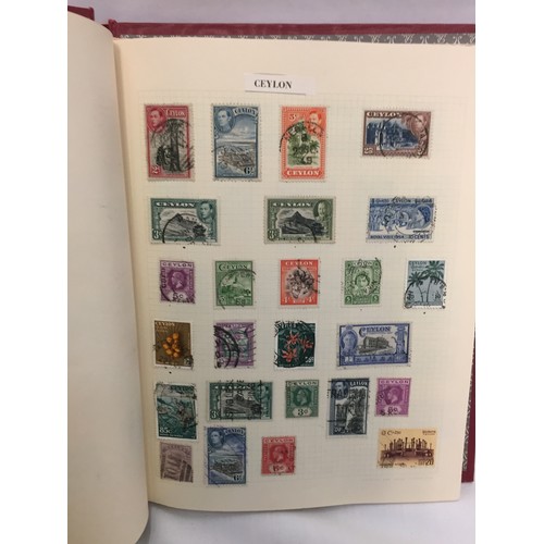 333 - 2 ALBUMS OF WORLD STAMPS (THE PHOTOS SHOW ONLY SOME OF THE TOTAL CONTENTS)