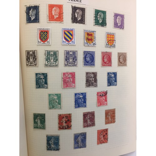 333 - 2 ALBUMS OF WORLD STAMPS (THE PHOTOS SHOW ONLY SOME OF THE TOTAL CONTENTS)