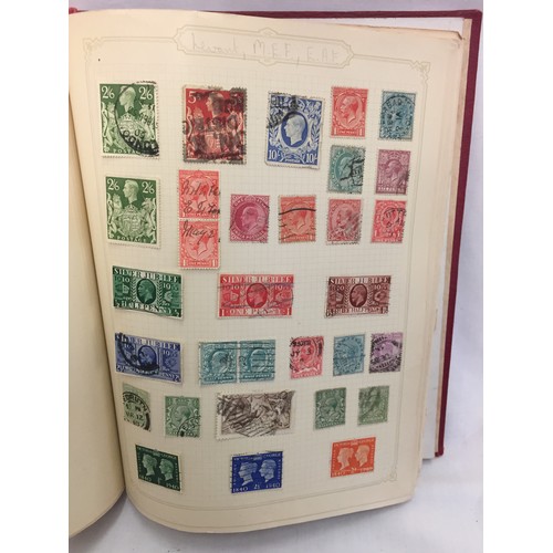 333 - 2 ALBUMS OF WORLD STAMPS (THE PHOTOS SHOW ONLY SOME OF THE TOTAL CONTENTS)