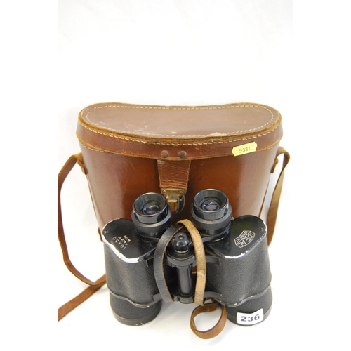 236 - PAIR OF IDEAL 10 X 50 BINOCULARS IN CASE