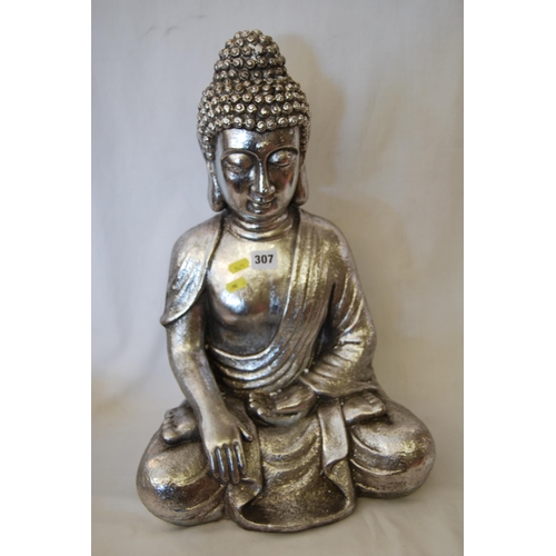 307 - MODERN FIGURE OF BUDDHA (54CM) (90)