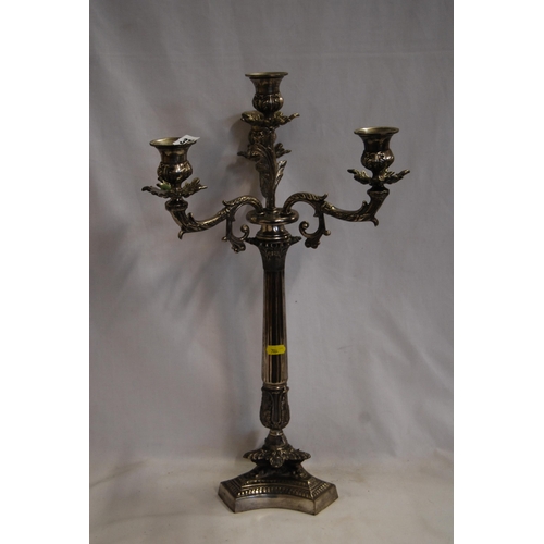 370 - 3 BRANCH CANDELABRA