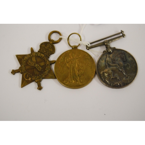 453 - WWI WAR, VICTORY & 1914-18 STAR MEDALS AWARDED TO GUNNER T. GAUL, ROYAL ARTILLERY