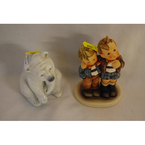 31 - LLADRO POLAR BEAR & GOEBEL GROUP 