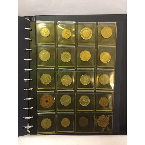 361 - ALBUM CONTAINING WORLD COINS