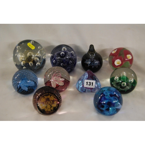 131 - 6 CAITHNESS PAPERWEIGHTS 