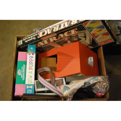 136 - BOX OF TOYS