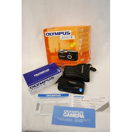 18 - OLYMPUS MJU-11 CAMERA IN ORIGINAL BOX