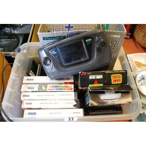 37 - SEGA GAME GEAR, SEGA GAME GENI, ETC