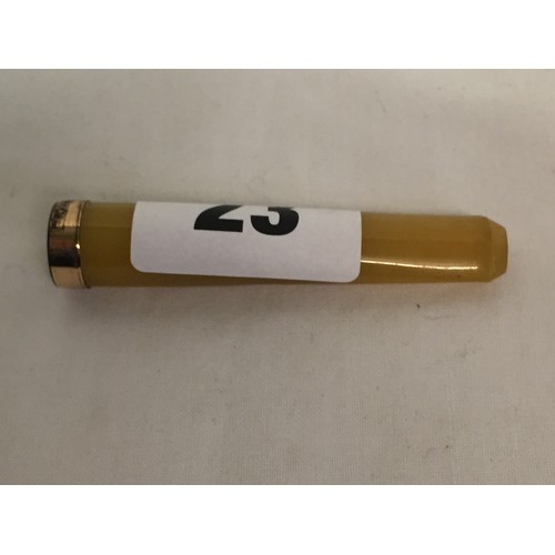 23 - 9CT GOLD CHEROOT HOLDER