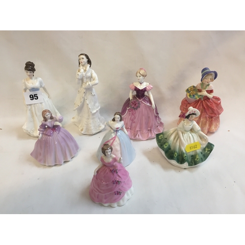 95 - ROYAL DOULTON BONE CHINA FIGURINE 