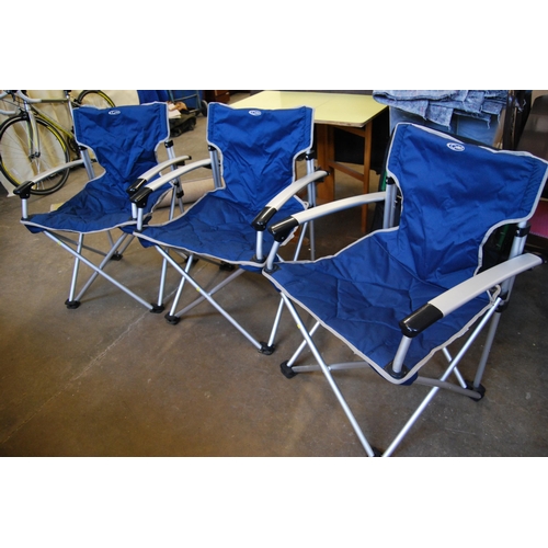 738 - 3 GELERT FOLDING OUTDOOR CHAIRS