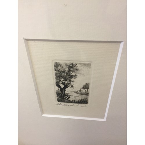 441 - 4 ETCHINGS BY MAARTEN LANGBROEK