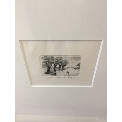 441 - 4 ETCHINGS BY MAARTEN LANGBROEK