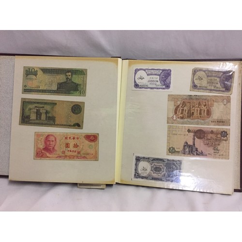 410 - ALBUM OF BRITISH & WORLD BANK NOTES (109)