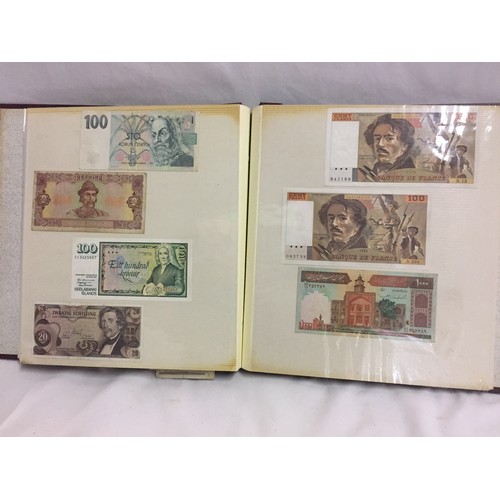 410 - ALBUM OF BRITISH & WORLD BANK NOTES (109)