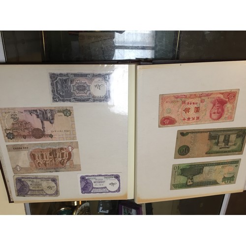 410 - ALBUM OF BRITISH & WORLD BANK NOTES (109)