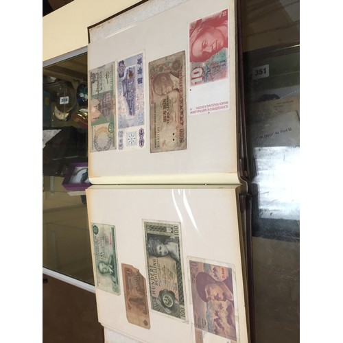 410 - ALBUM OF BRITISH & WORLD BANK NOTES (109)