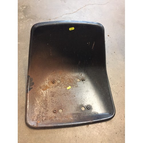 549 - WHEEL HORSE C-145 EIGHT SPEED GARDEN TRACTOR WITH GRADER BLADE, SNOW/DOZER BLADE, MOLDBOARD PLOUGH &... 