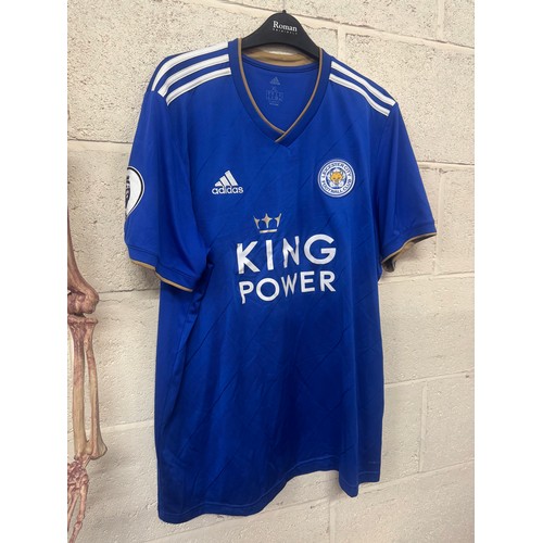 153 - 12 VARIOUS LEICESTER CITY FOOTBALL CLUB SHIRTS