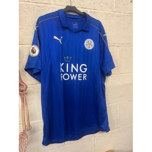 153 - 12 VARIOUS LEICESTER CITY FOOTBALL CLUB SHIRTS