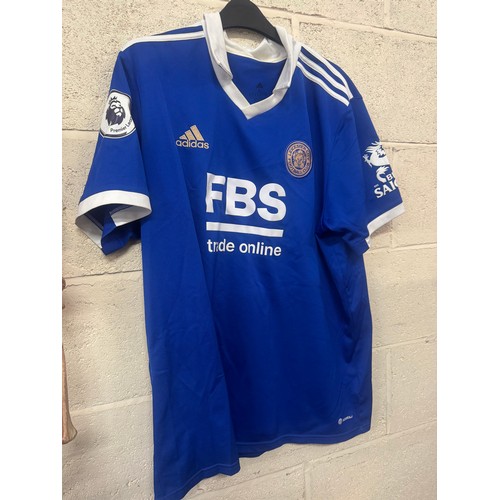 153 - 12 VARIOUS LEICESTER CITY FOOTBALL CLUB SHIRTS