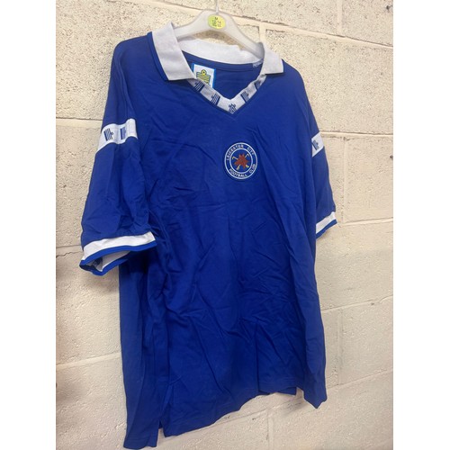 153 - 12 VARIOUS LEICESTER CITY FOOTBALL CLUB SHIRTS