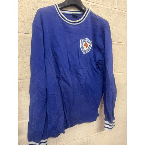 153 - 12 VARIOUS LEICESTER CITY FOOTBALL CLUB SHIRTS