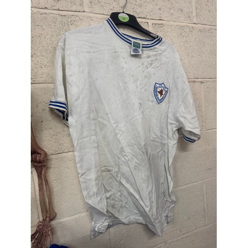 153 - 12 VARIOUS LEICESTER CITY FOOTBALL CLUB SHIRTS