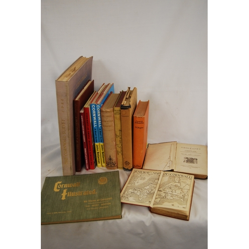 232 - QUANTITY OF BOOKS ON CORNWALL