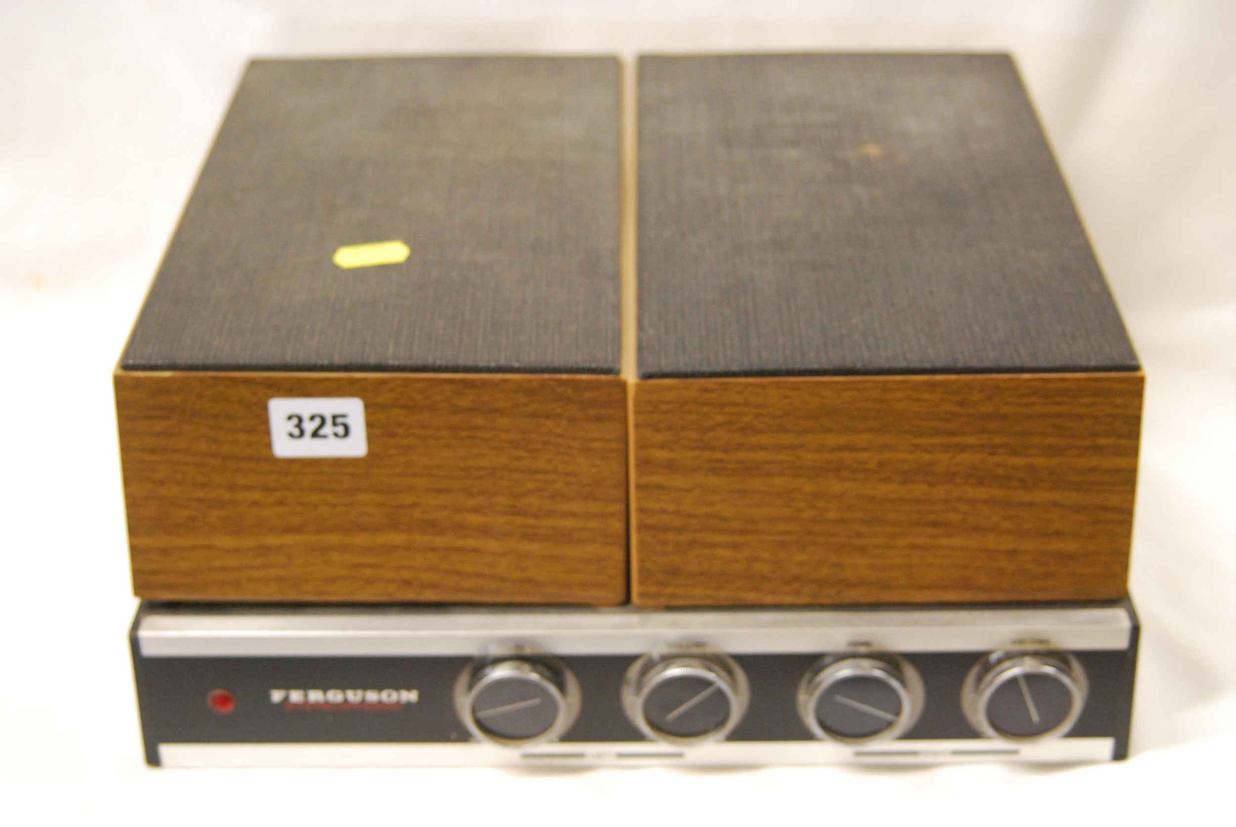 FERGUSON RECORD PLAYER & SPEAKERS