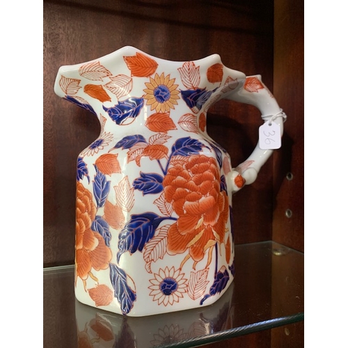 36 - Iron stone jug (Victoria)