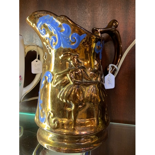 40 - Antique Lustre jug (Perfect condition)