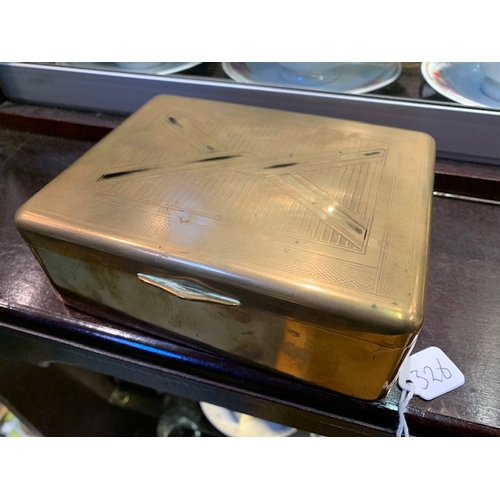 326 - Brass box Abdulla Co. Ltd