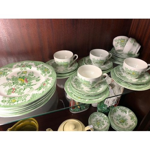 340 - Wedgewood Kent design dinner/tea set- 6 of each