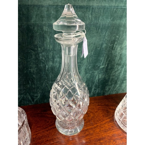 346 - Waterford glass decanter