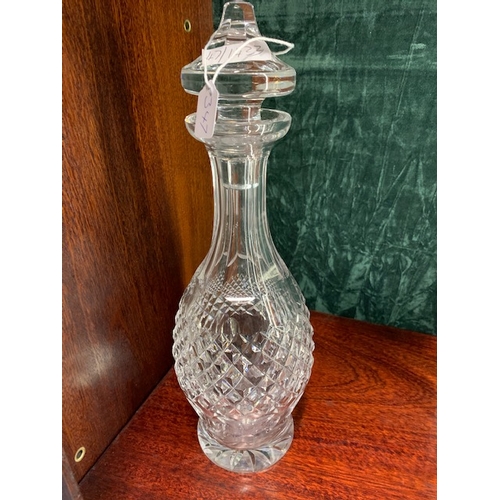 347 - Waterford glass decanter