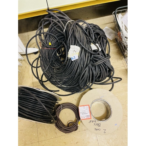 42 - Large quantity of trailer cable