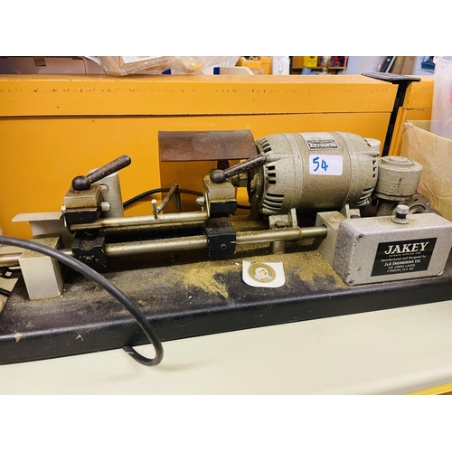 54 - Jakey key cutting machine and blank keys