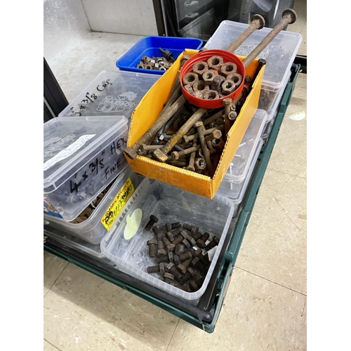 212 - Large quantity of nuts, bolts, screws etc